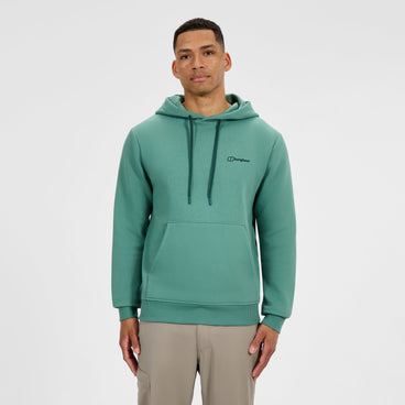 Men's Small Logo Hoody - Green