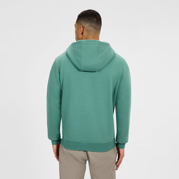 Men's Small Logo Hoody - Green