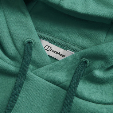 Men's Small Logo Hoody - Green