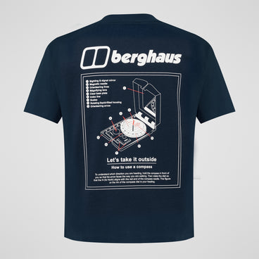 Unisex Compass Guide Tee - Dusk
