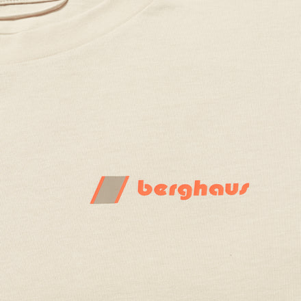 Unisex Pioneer Circular Logo Tee - Stone