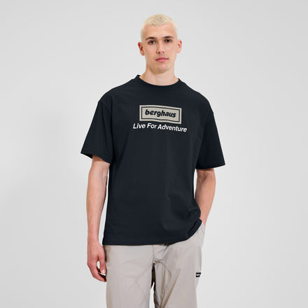 Unisex Adventure Tour Tee - Black
