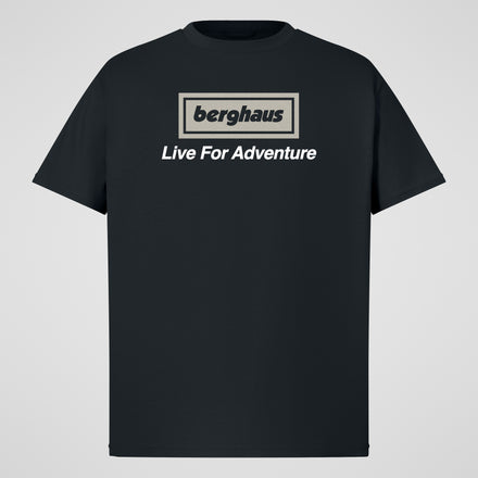 Unisex Adventure Tour Tee - Black