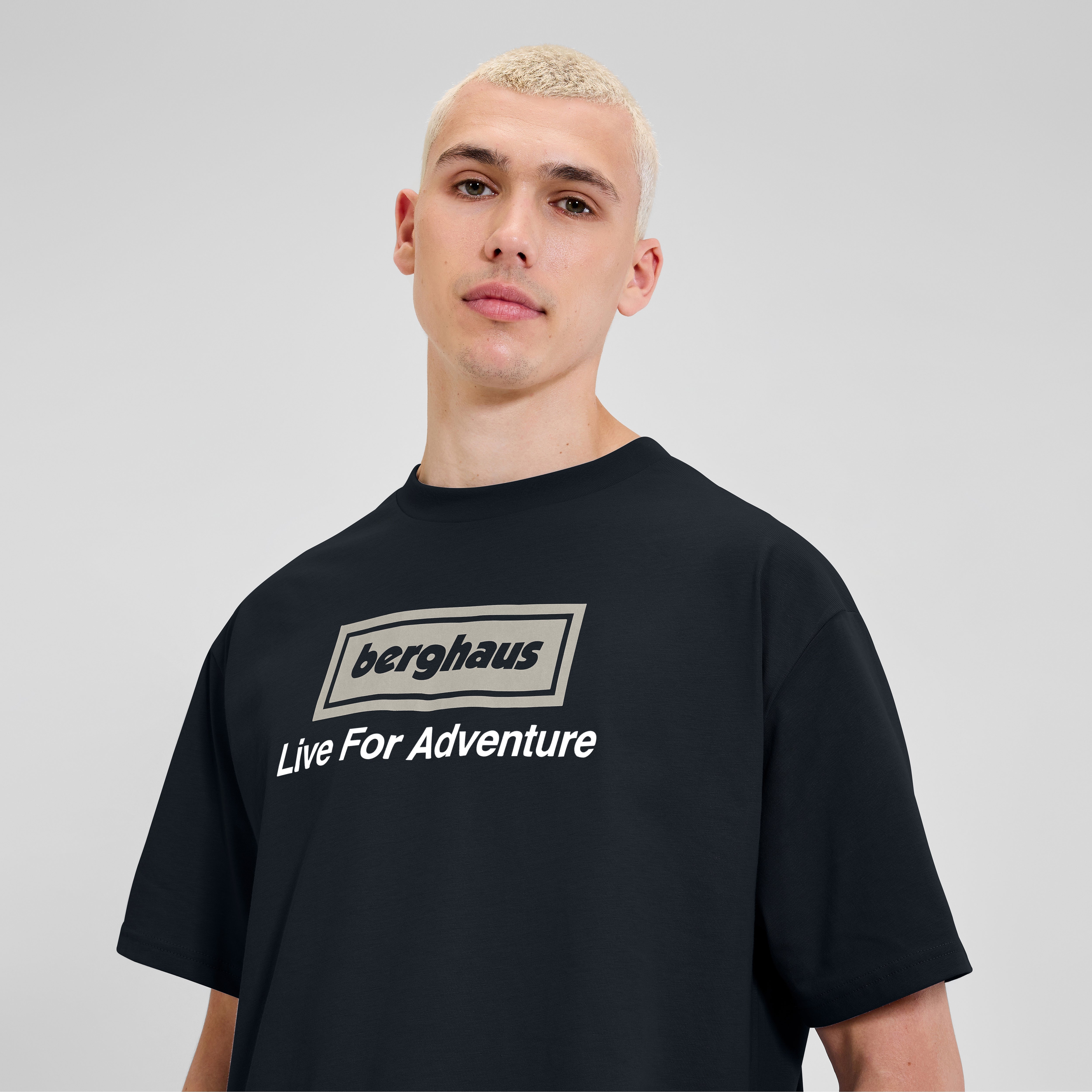 Unisex Adventure Tour Tee - Black | Berghaus