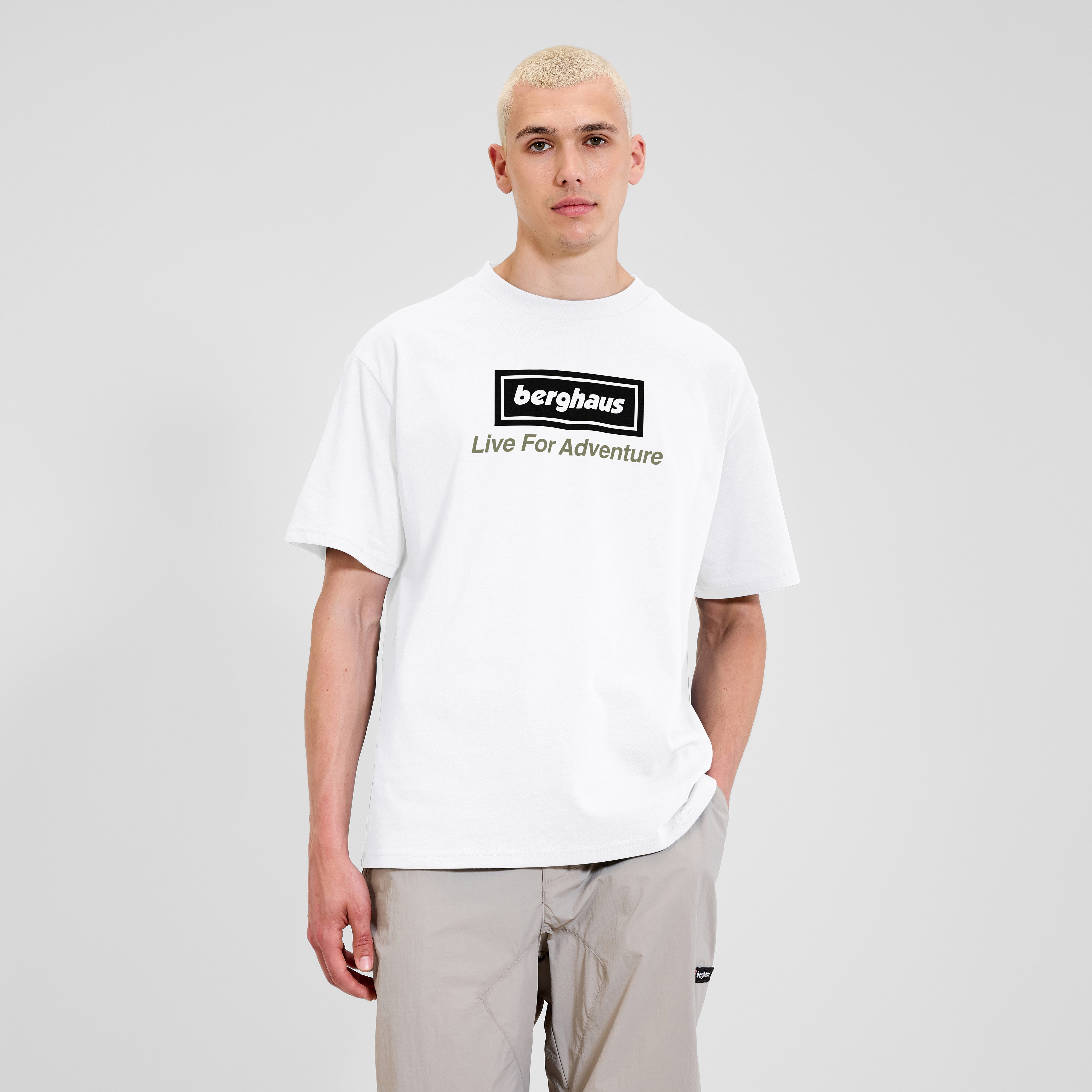 Unisex Adventure Tour Tee - White | Berghaus