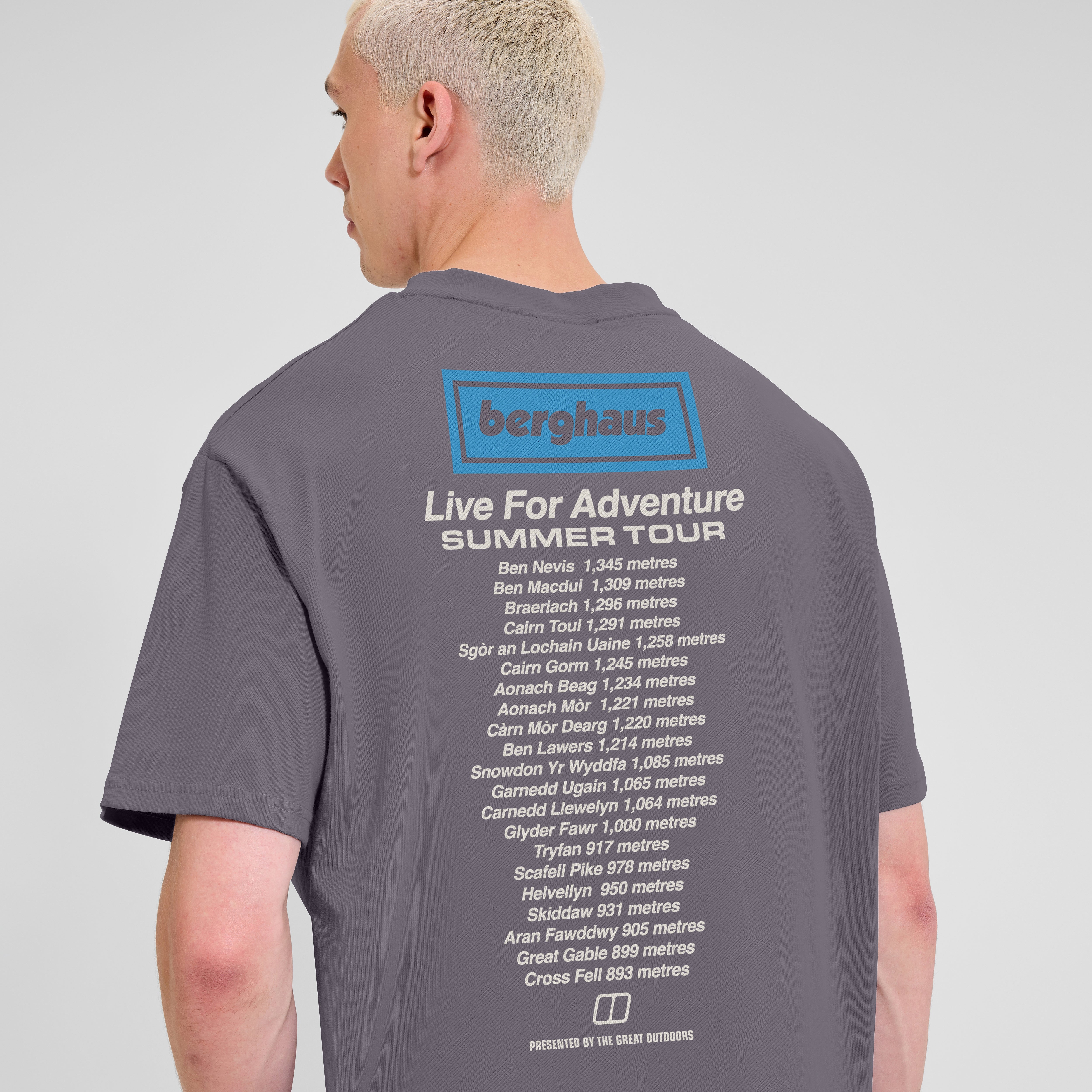 Unisex Adventure Tour Tee - Purple | Berghaus