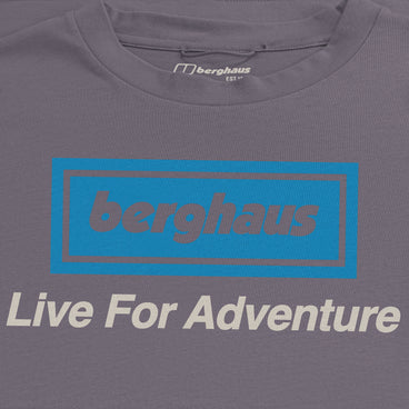 Unisex Adventure Tour Tee - Purple