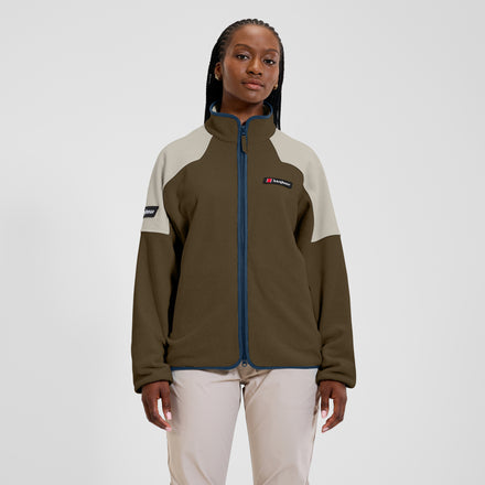 Unisex 1997 Fleece Jacket - Brown/Grey