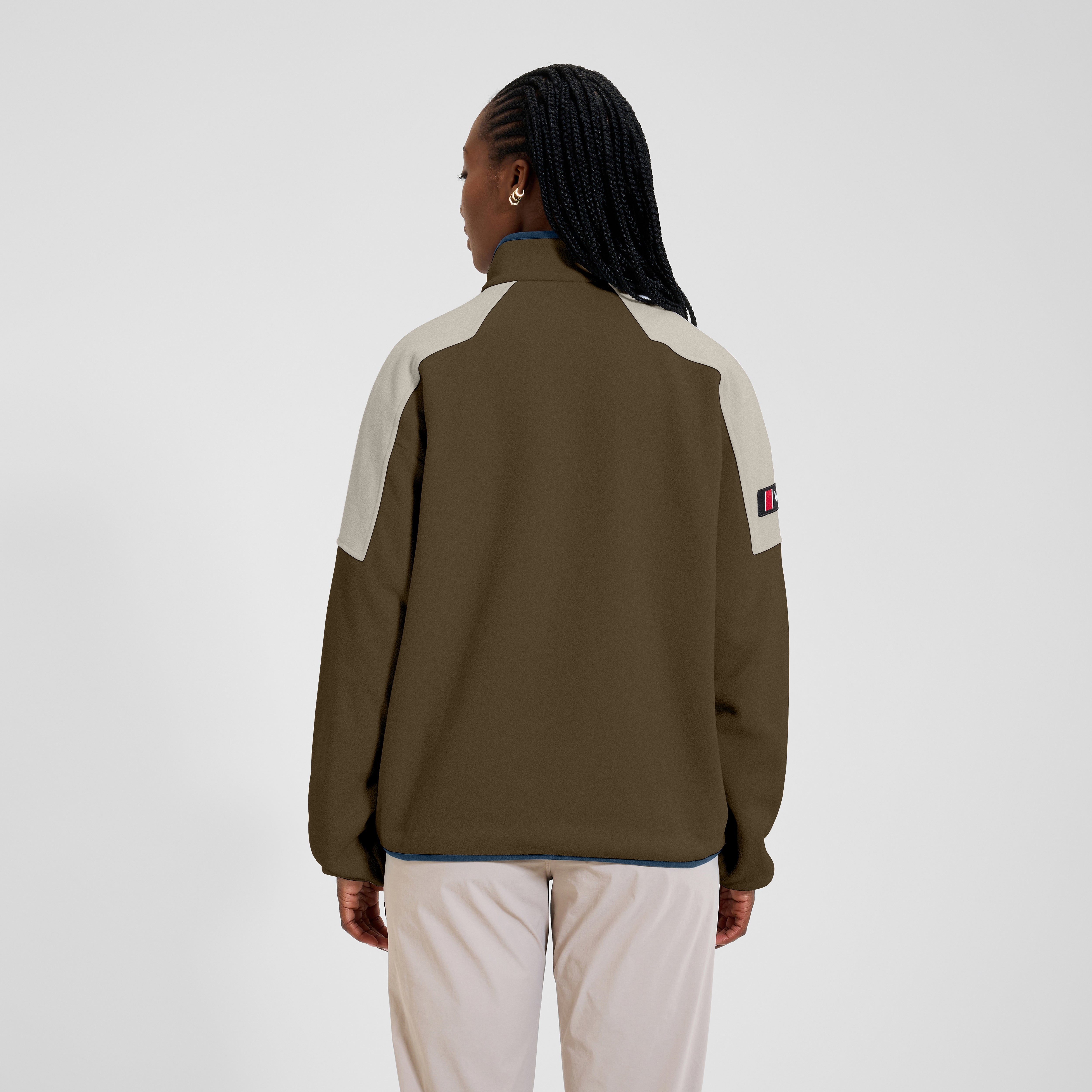 Unisex 1997 Fleece Jacket - Brown/Grey | Berghaus