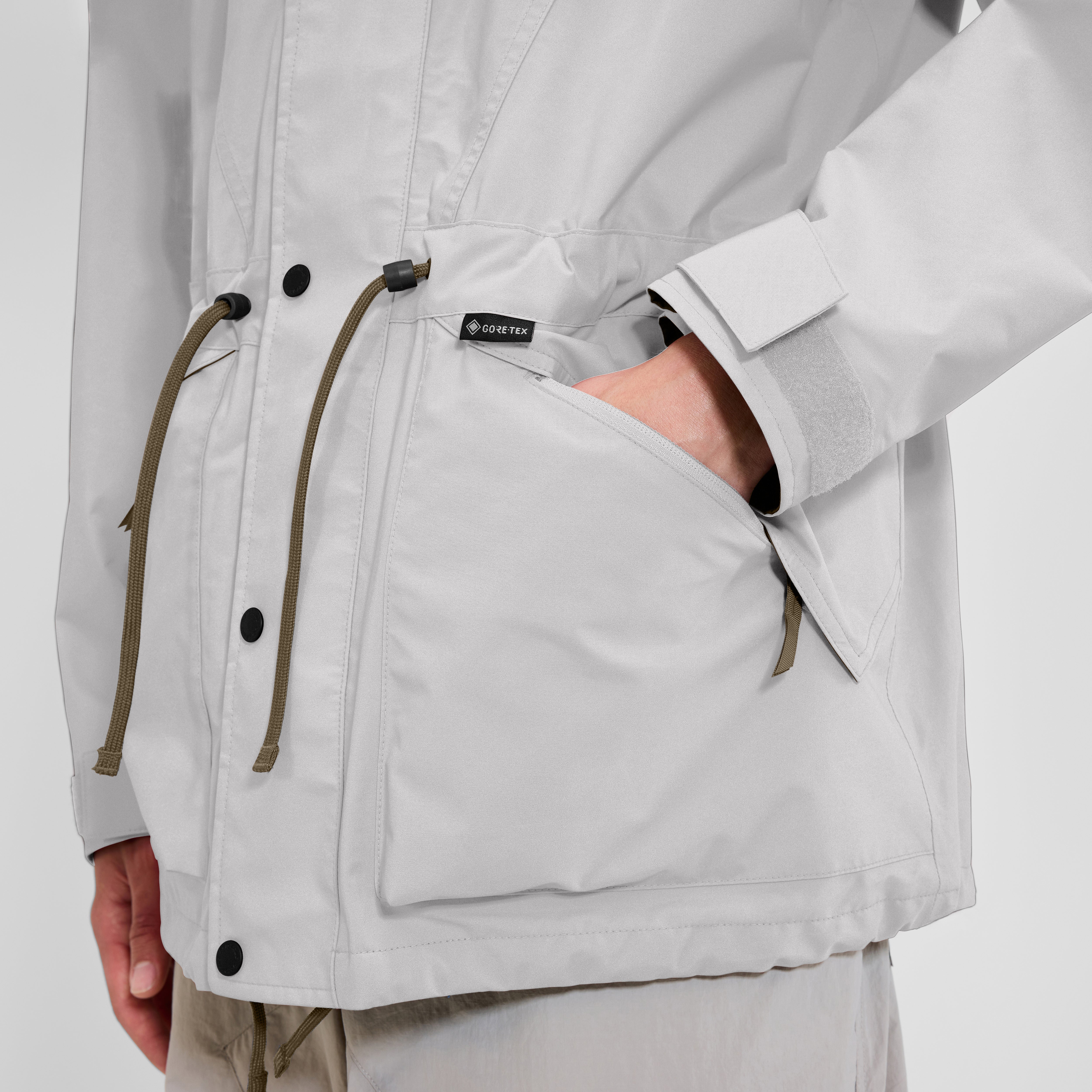 Unisex Meru Mountain Gore-Tex Jacket - Brown/Grey | Berghaus