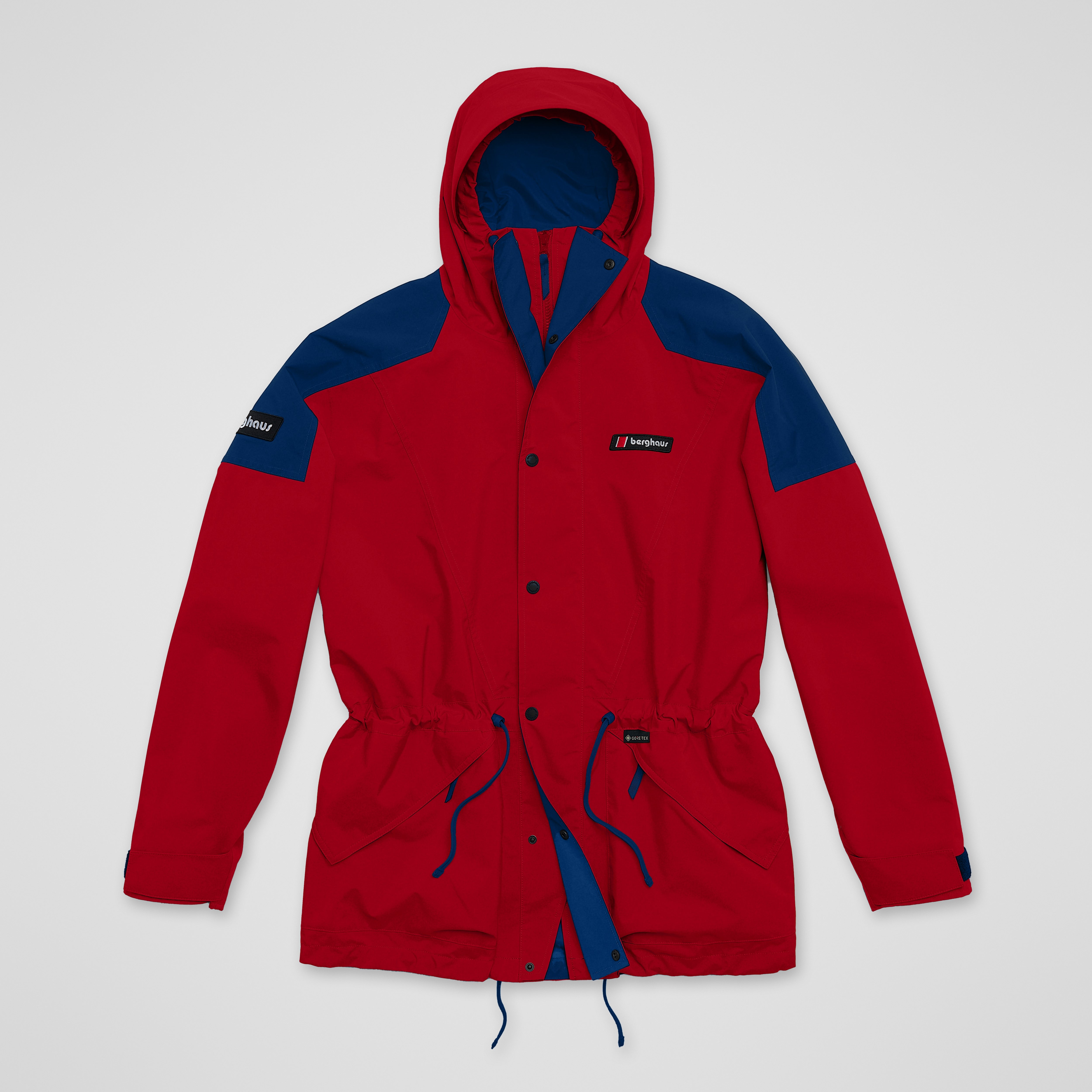 Unisex Meru Mountain Gore-Tex Jacket - Red/Blue | Berghaus
