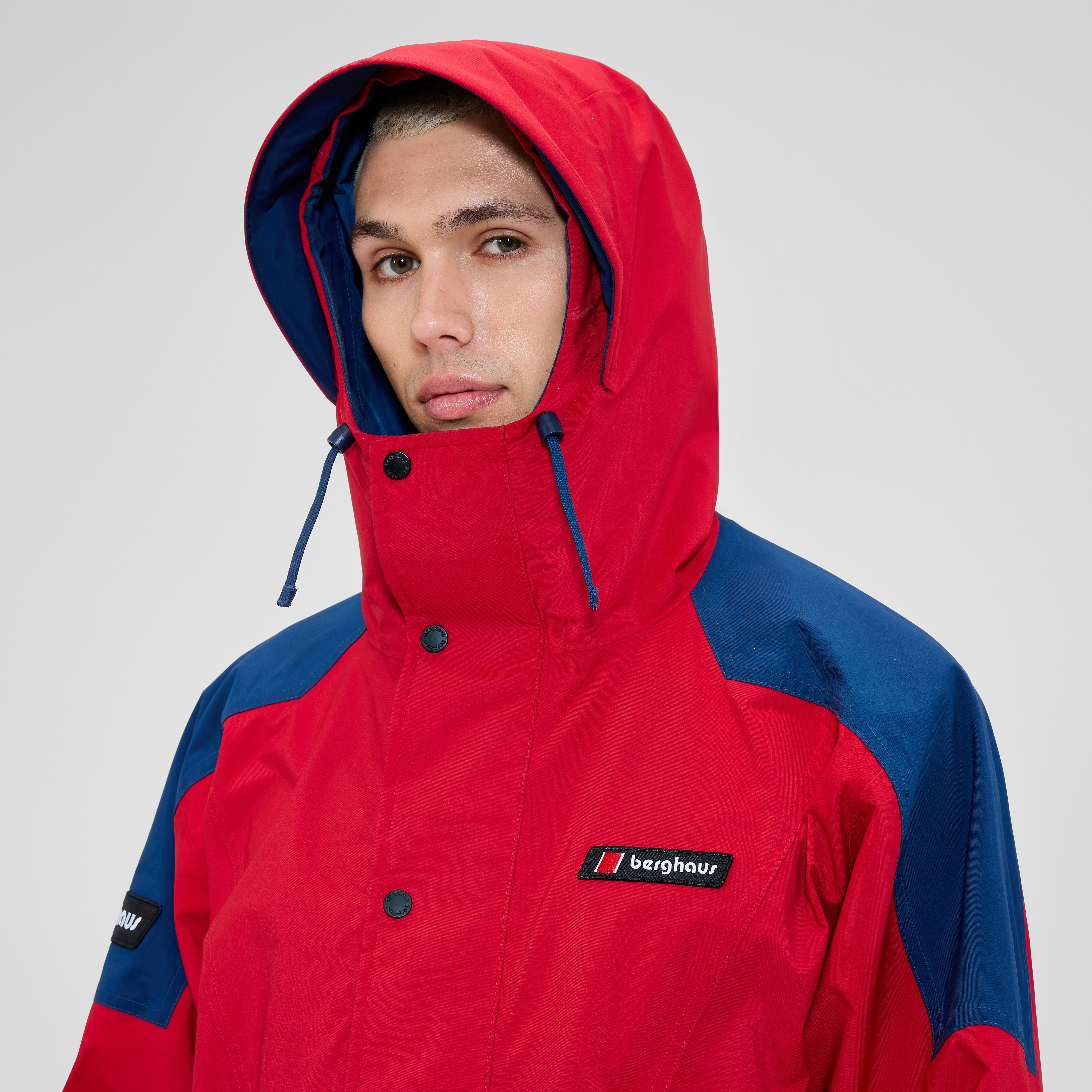 Unisex Meru Mountain Gore-Tex Jacket - Red/Blue | Berghaus