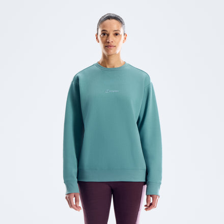 Women's Essential Logo Sweater - Light Blue
