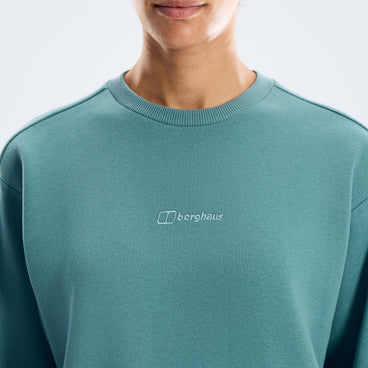 Women's Essential Logo Sweater - Light Blue