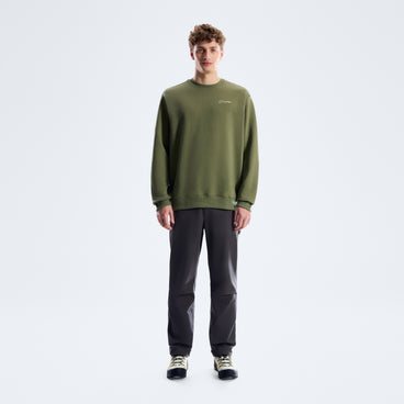 Men's Essential Logo Sweater - Green