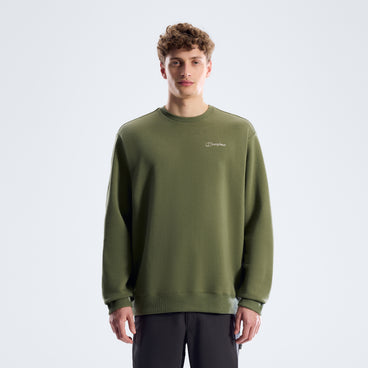 Men's Essential Logo Sweater - Green