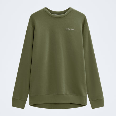 Men's Essential Logo Sweater - Green