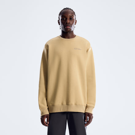 Men's Essential Logo Sweater - Brown