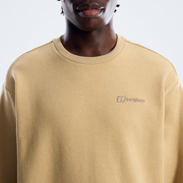 Men's Essential Logo Sweater - Brown