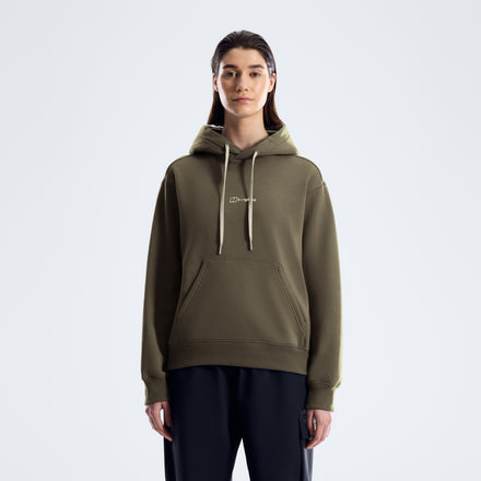 Women's Essential Logo Hoodie - Grey