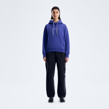 Women's Essential Logo Hoodie - Blue