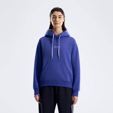 Women's Essential Logo Hoodie - Blue