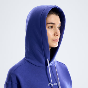 Women's Essential Logo Hoodie - Blue