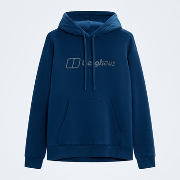 Men's Essential Logo Hoodie - Dark Blue