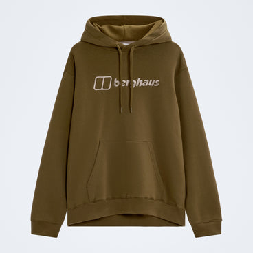 Men's Essential Logo Hoodie - Brown