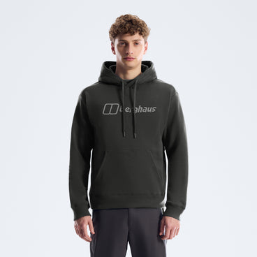 Men's Essential Logo Hoodie - Black