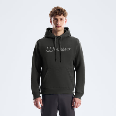 Men's Essential Logo Hoodie - Black