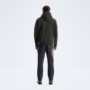 Men's Essential Logo Hoodie - Black