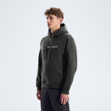 Men's Essential Logo Hoodie - Black