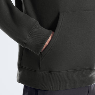 Men's Essential Logo Hoodie - Black
