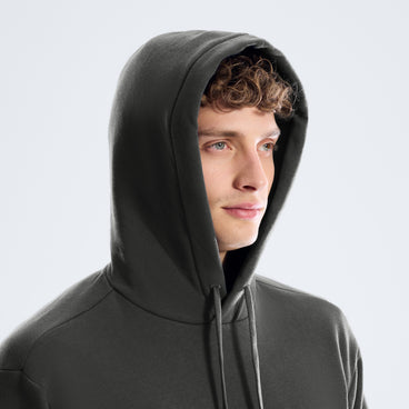 Men's Essential Logo Hoodie - Black