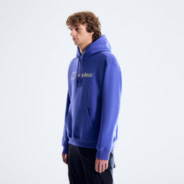 Men's Essential Logo Hoodie - Blue