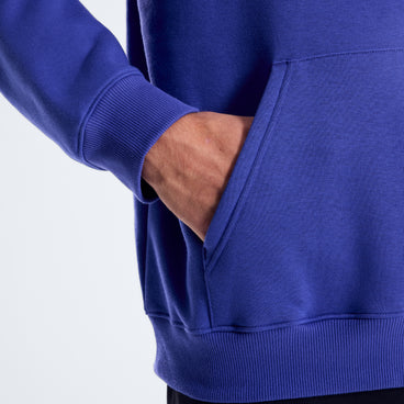 Men's Essential Logo Hoodie - Blue