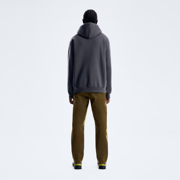 Men's Essential Logo Full Zip Hoodie - Black