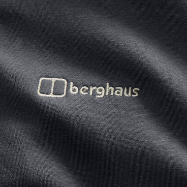Men's Essential Logo Full Zip Hoodie - Black