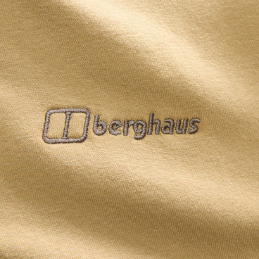 Women's Essential Logo Full Zip Hoodie - Light Brown