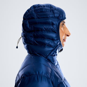 Women's Theralite Down Jacket  - Dark Blue