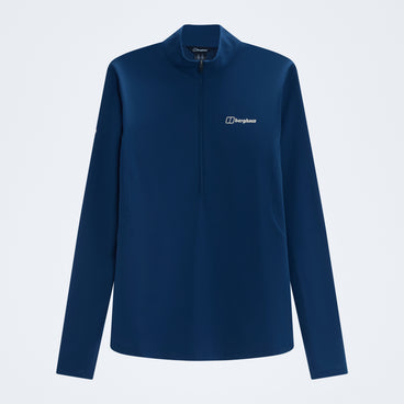 Women's Theralite Half Zip Tech Tee  - Hale Navy