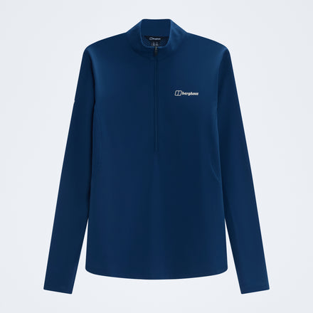 Women's Theralite Half Zip Tech Tee  - Hale Navy