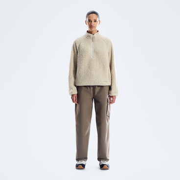 Women's Bamburgh Half Zip Loft Fleece  - Grey