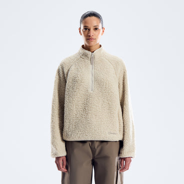 Women's Bamburgh Half Zip Loft Fleece  - Grey