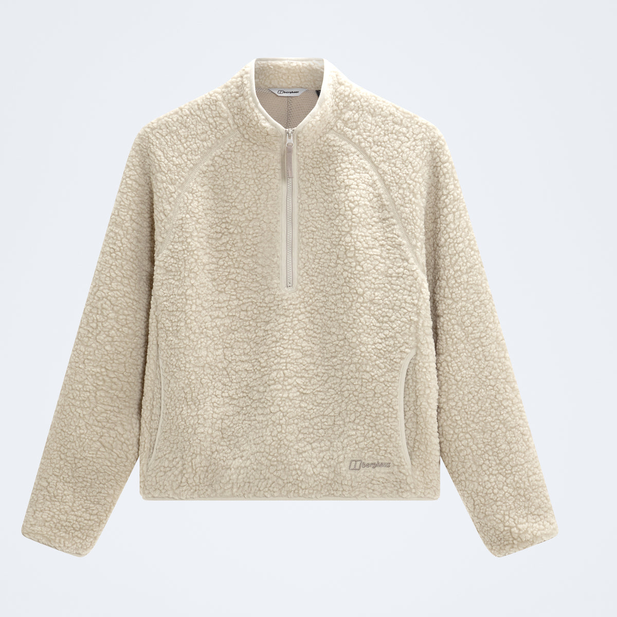 Women's Bamburgh Half Zip Loft Fleece  - Grey