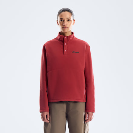 Women Felltop Ii Fleece - Red Fury