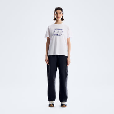 Women's Blockmorph Essential Tee  - Pure White