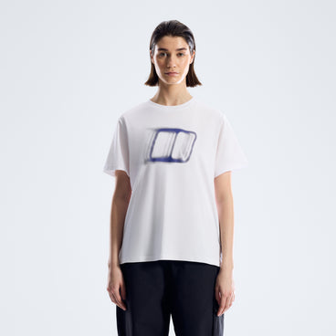 Women's Blockmorph Essential Tee  - Pure White
