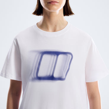 Women's Blockmorph Essential Tee  - Pure White